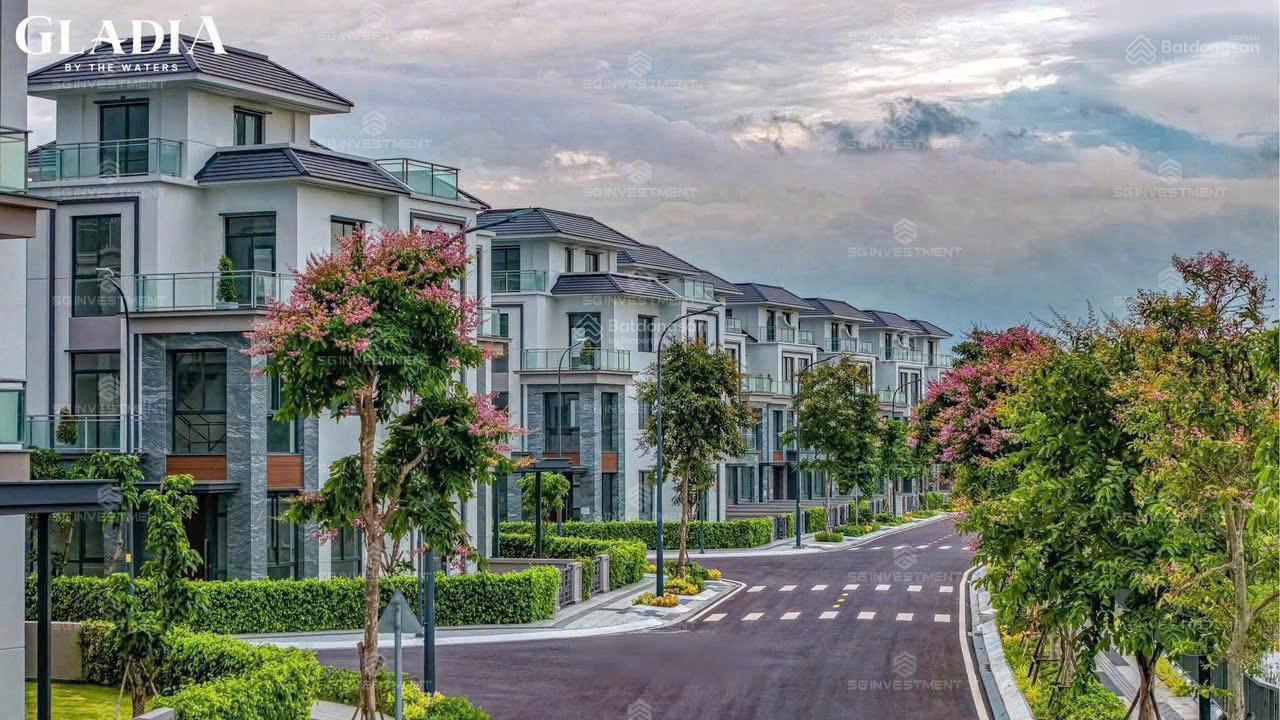 Nhà phố, biệt thự ven sông Gladia Quận 2 - Keppel Land & Khang Điền