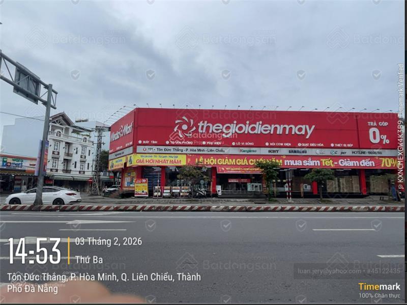 Lô Góc Thương Mại Tôn Đức Thắng, Liên Chiểu 1.200m² - Vị Trí Đắc Địa!