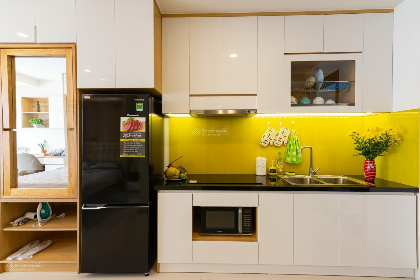 Căn hộ Office-tel Saigon Royal Quận 4 43m² 15 triệu - Full nội thất cao cấp