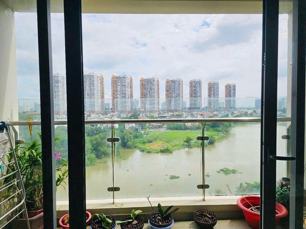 Cho thuê căn hộ Đảo Kim Cương 72m² - View sông Giồng, full nội thất 22 triệu