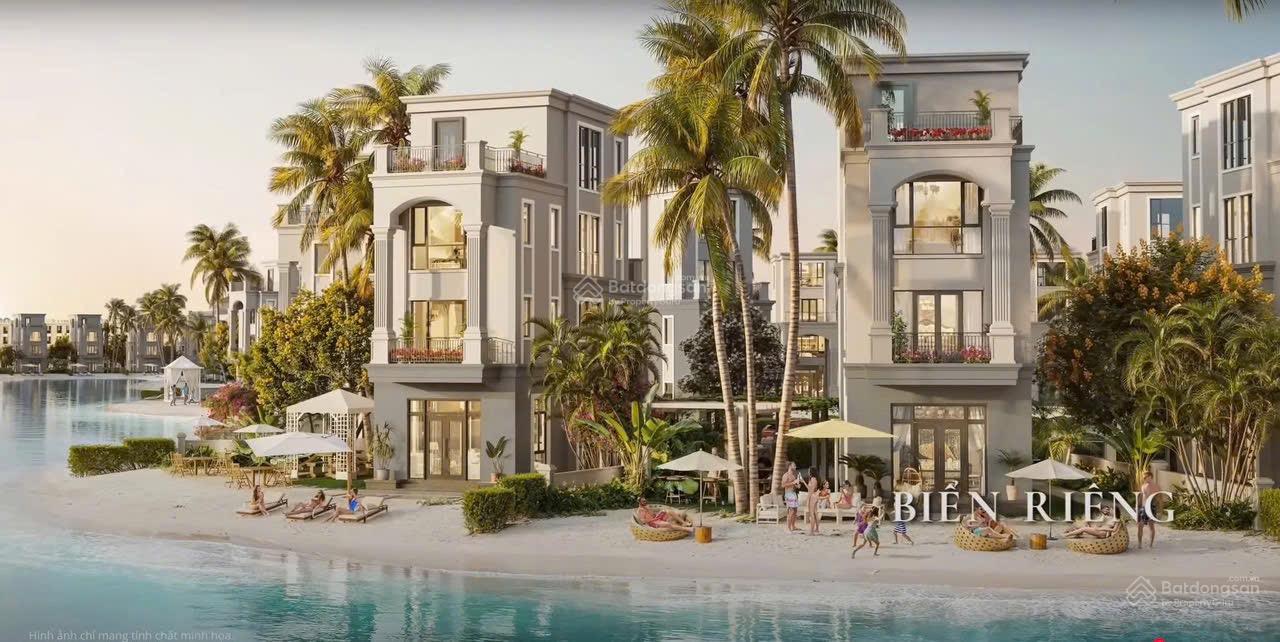 Biệt thự biển Vinhomes Cần Giờ: Sổ hồng lâu dài, 250m², giá từ 18 tỷ