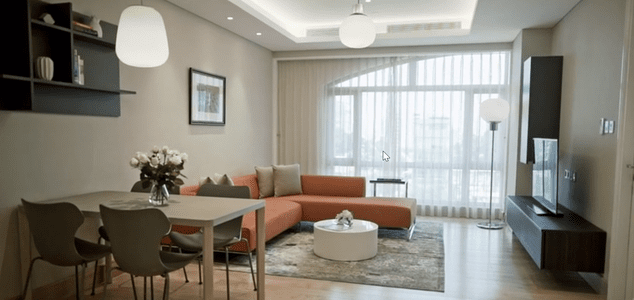 Căn hộ Saigon Pavillon Quận 3 86m² giá 26 triệu - Full nội thất