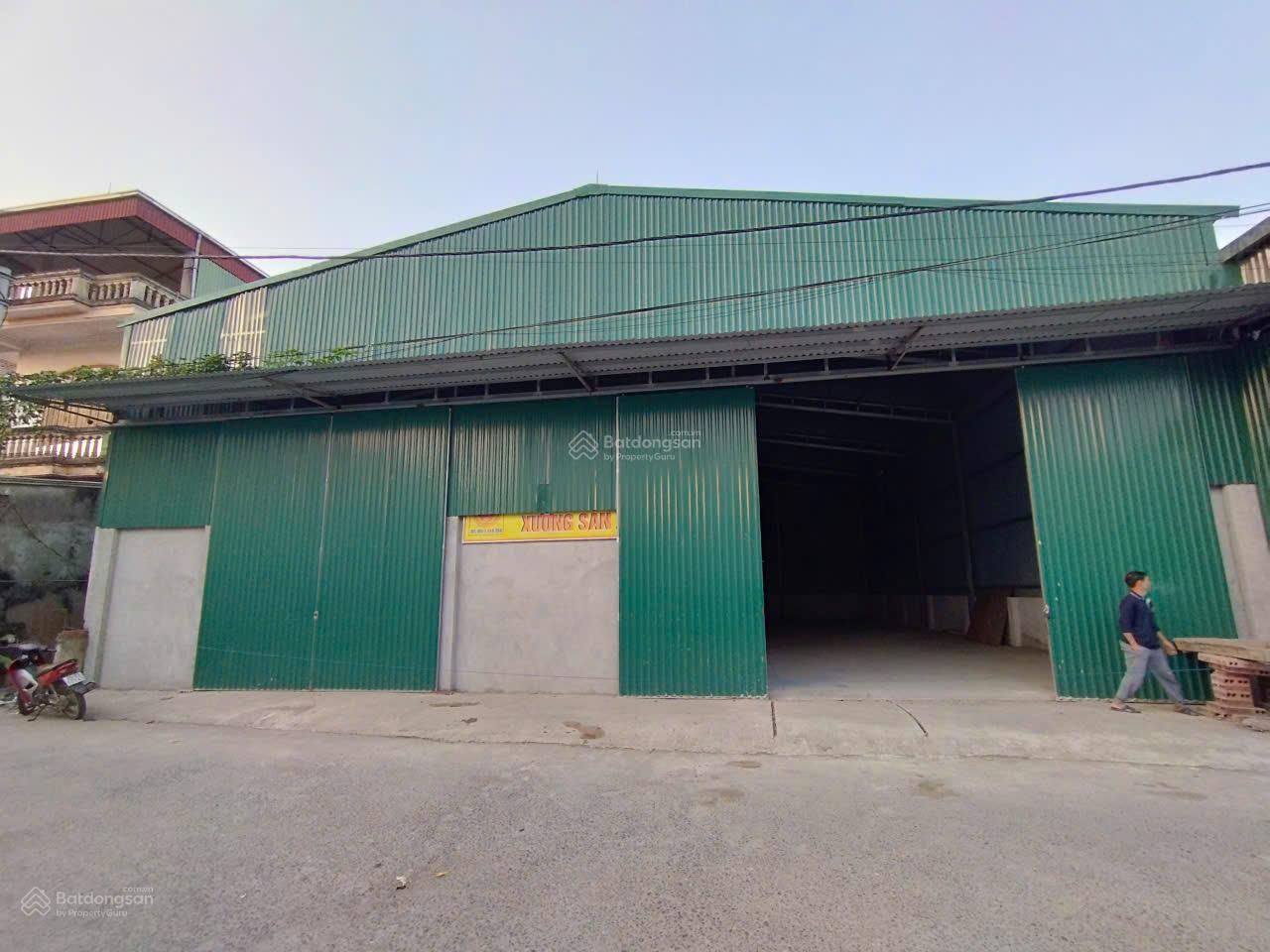 Cho thuê kho Thanh Oai 400m² giá 15 triệu - Container đỗ cửa!