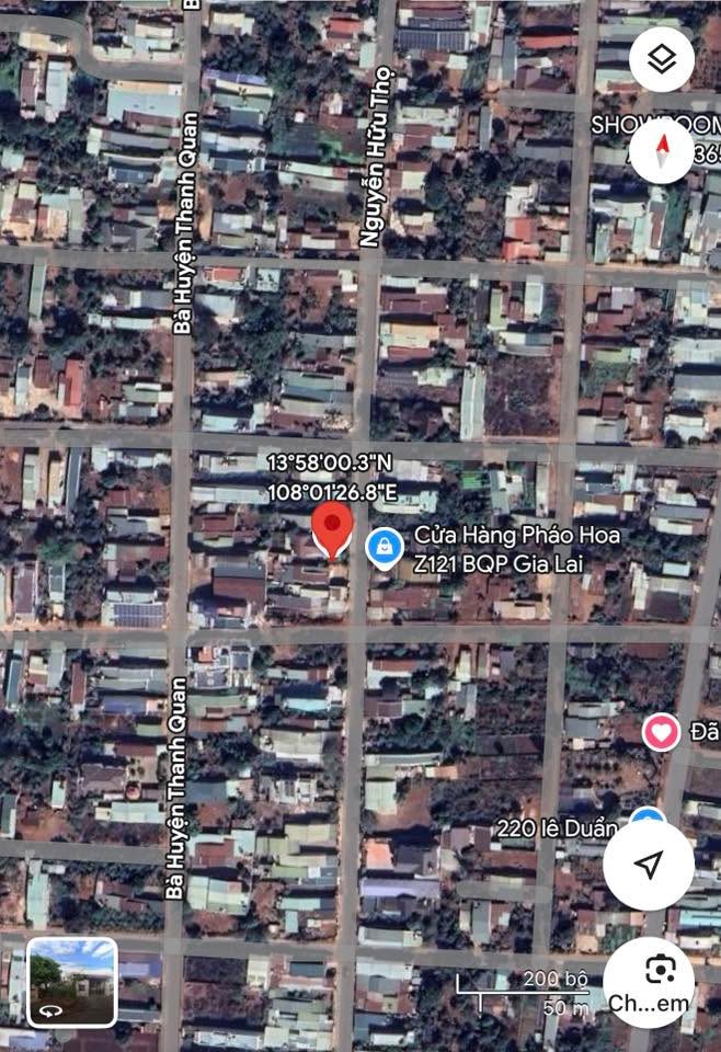 Đất nền Mặt tiền Nguyễn Hữu Thọ, Quy Nhơn 165m² - Tiềm năng tăng giá!