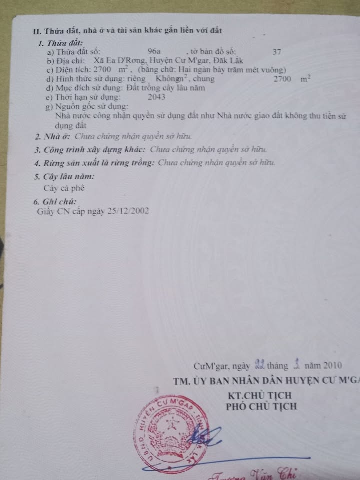 Đất Rẫy Buôn Gram B, Cư M'gar 972m² - Sổ Đỏ Chính Chủ!