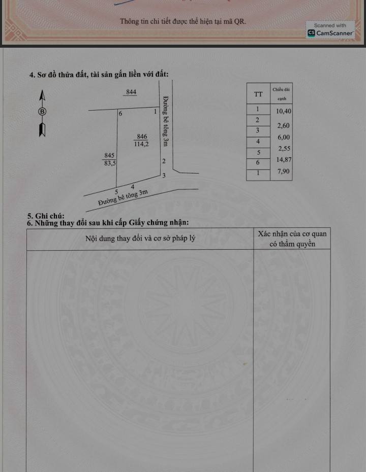 Đất nền Cẩm Nam, Hội An 114m² - Lô góc đẹp, sổ đỏ chính chủ!