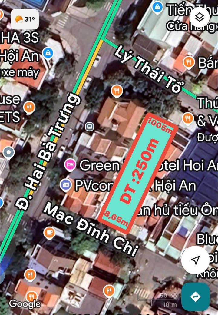 Đất Vàng Mạc Đỉnh Chi Hội An 250m² - Kinh Doanh Đắc Địa, Sổ Đỏ