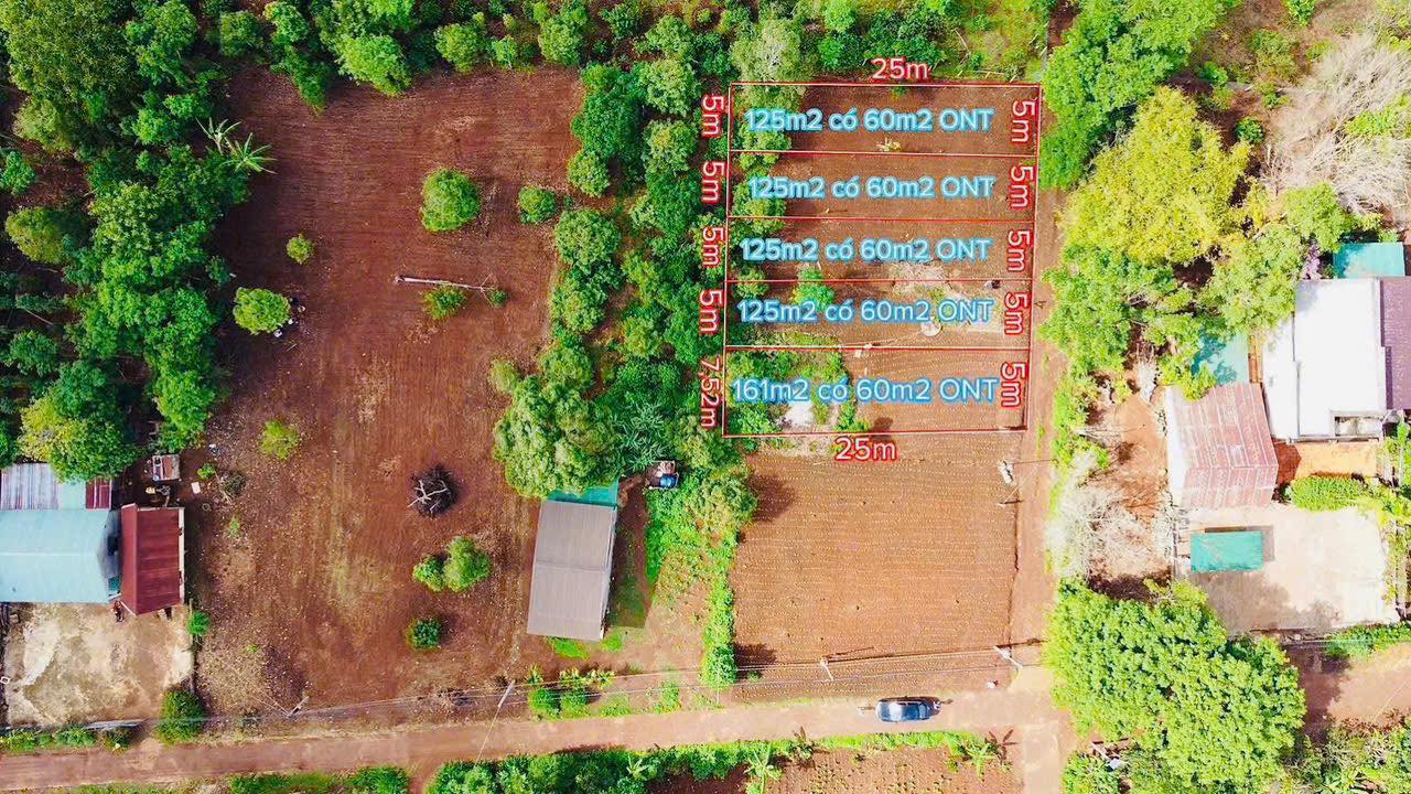 Đất nền Ea Drông, Buôn Hồ 125m² chỉ 180 triệu - Sổ đỏ chính chủ!