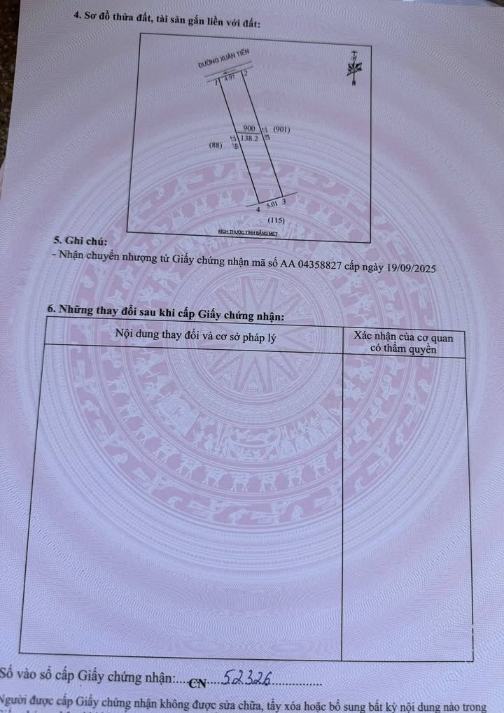 Đất nền Khối Nghi Kim 34, Vinh 138m² - Sổ đỏ chính chủ!