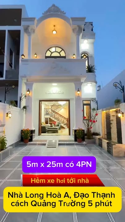 Nhà phố Long Hòa Mỹ Tho 125m² giá 2.76 tỷ - Vị trí đắc địa sầm uất