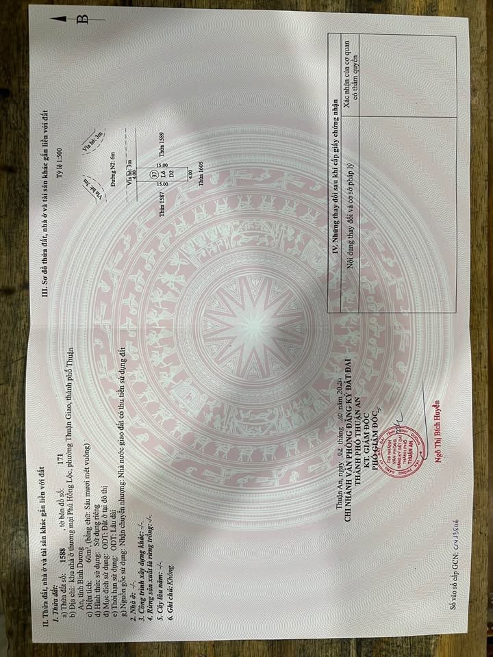 Đất Nền Phú Hồng Lộc 60m² - Hướng Bắc, Sổ Sẵn - Giá 3.35 Tỷ