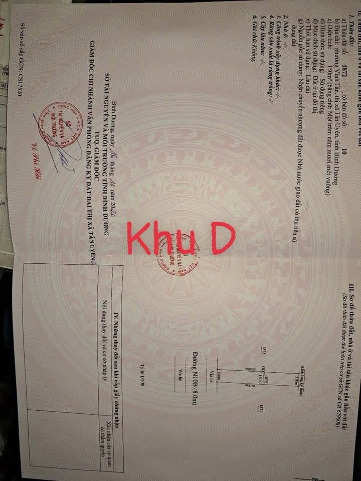 Đất nền 150m² Đường N10B Bắc Tân Uyên - Tiềm năng tăng giá vượt trội!