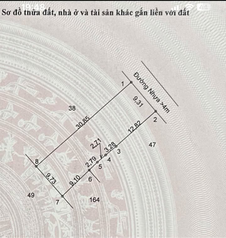 Đất nền Phú Mỹ 279m² - Sổ đỏ chính chủ, tiềm năng sinh lời!
