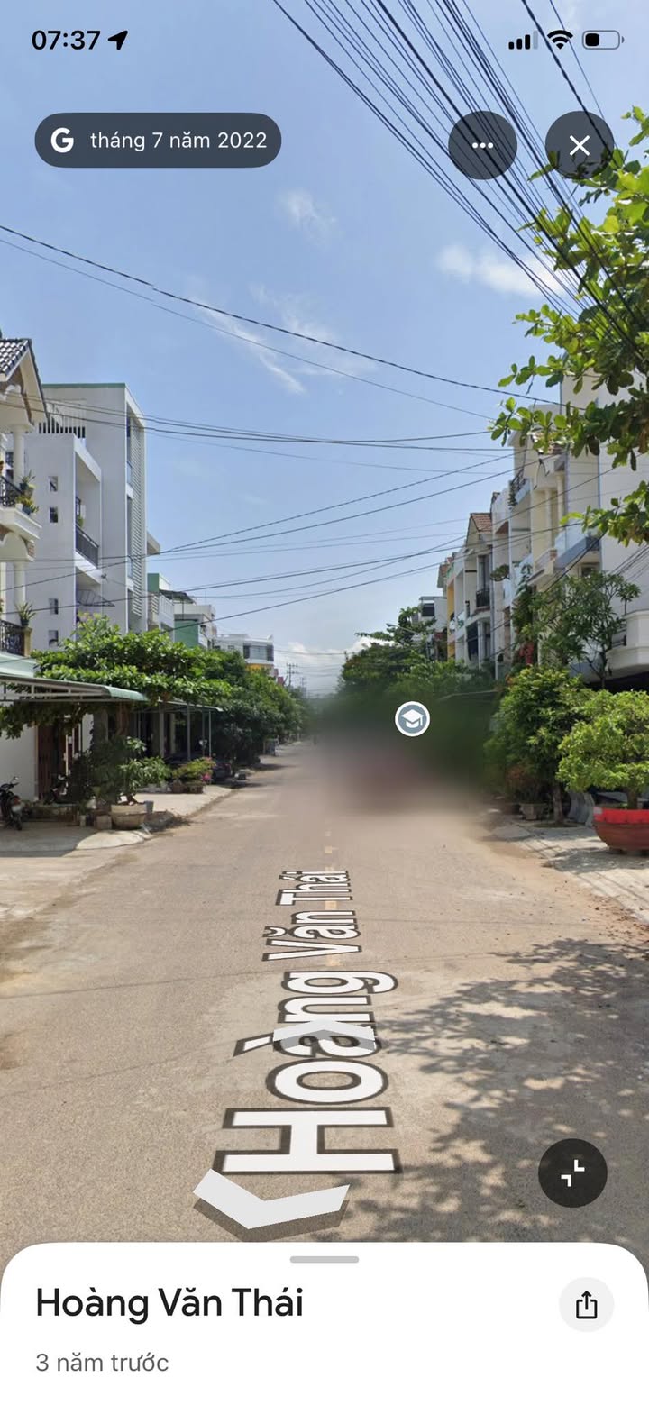 Đất Mặt Tiền Hoàng Văn Thái, Quy Nhơn - 56m², 2.65 Tỷ, Sổ Đỏ Thổ Cư