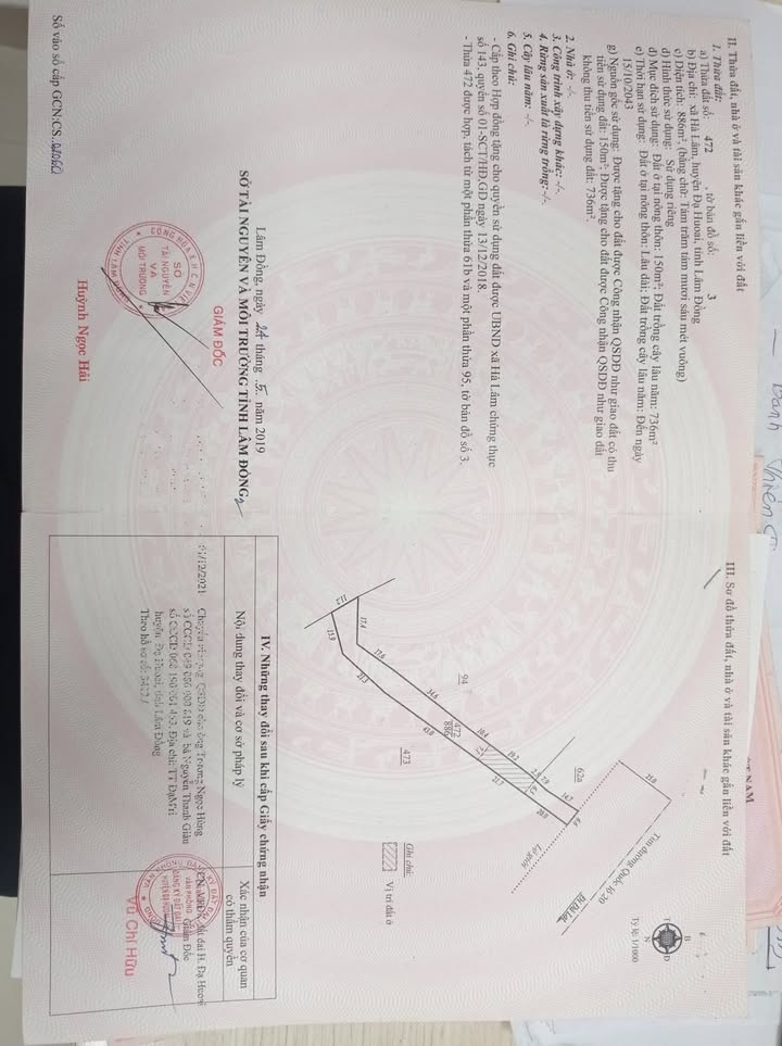 Đất Mặt Tiền QL20 Hà Lâm 884m² - Sổ Đỏ Chính Chủ Giá Đầu Tư