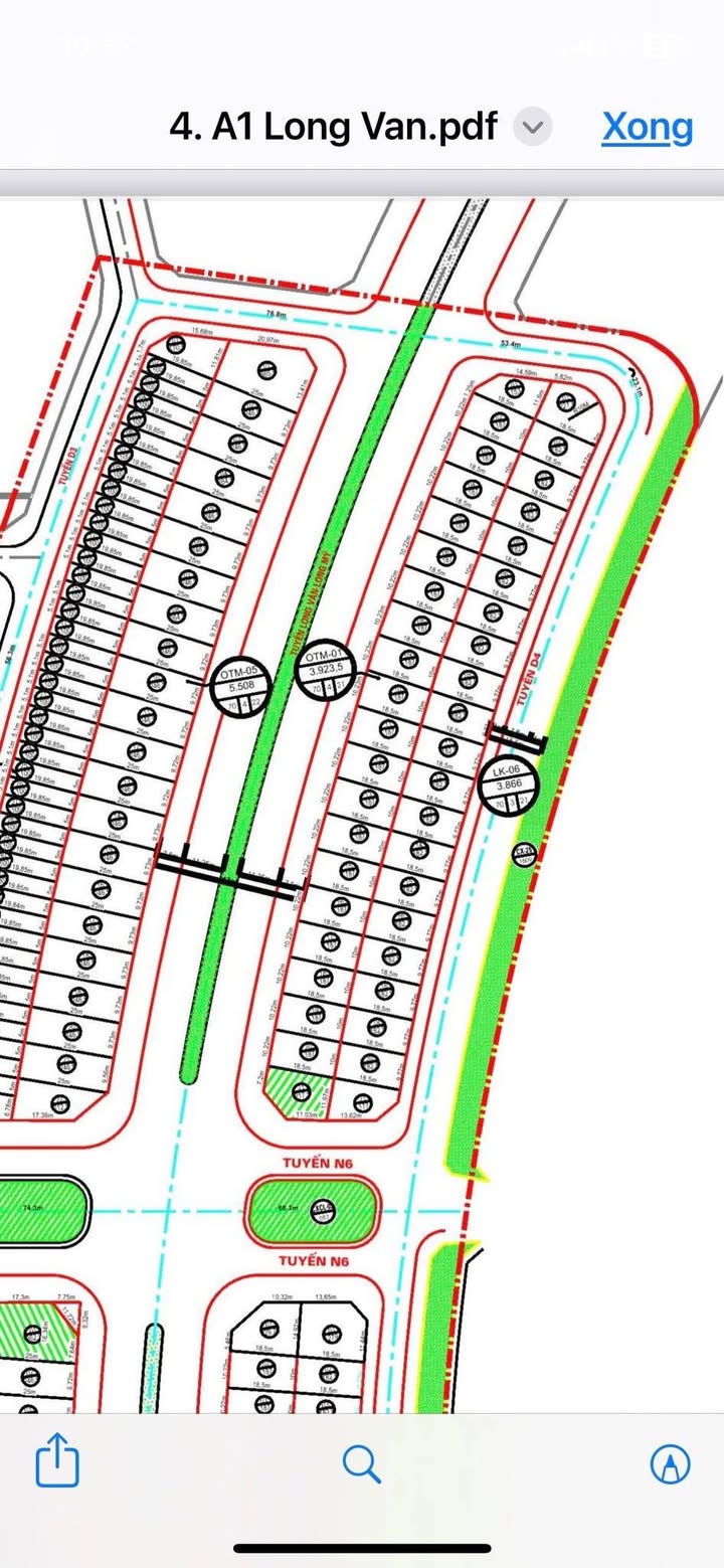 Đất nền Khu đô thị Long Vân, Quy Nhơn - 100m² - Sổ đỏ chính chủ, giá đầu tư 2.4 tỷ