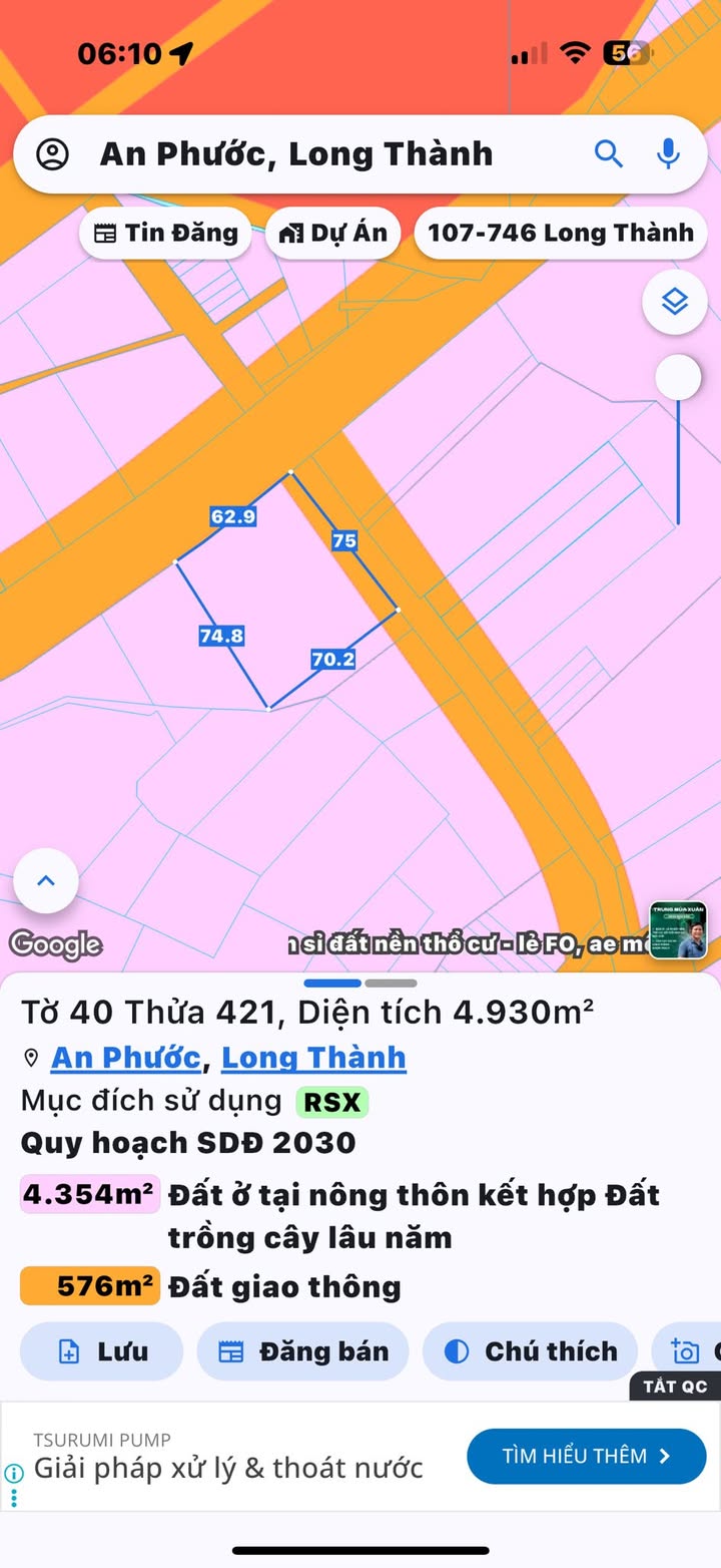 Đất nền Long Nguyên, Bàu Bàng 4725m² - Tiềm năng tăng giá vượt trội!