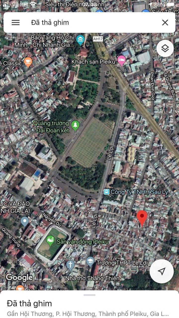 Nhà 167m² Phan Đình Giót, Pleiku - Sân Đậu Ô Tô, 4PN, Gần Quảng Trường