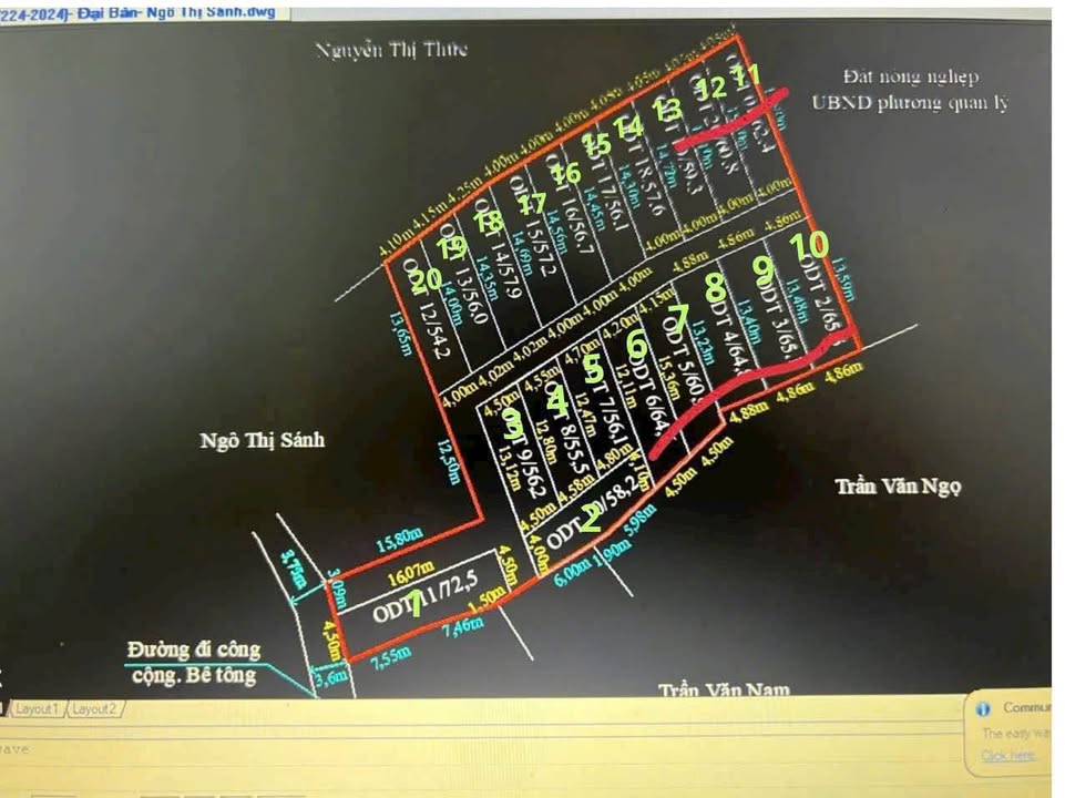 Bán đất Đại Bản An Dương 56m² giá 8xx triệu - Sổ đỏ chính chủ