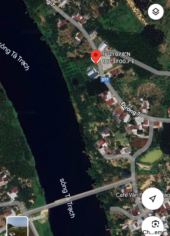 Bán Đất Nền Mặt Tiền Sông Tả Trạch, Huế - 2186m² Thổ Cư, View Sông Đẹp