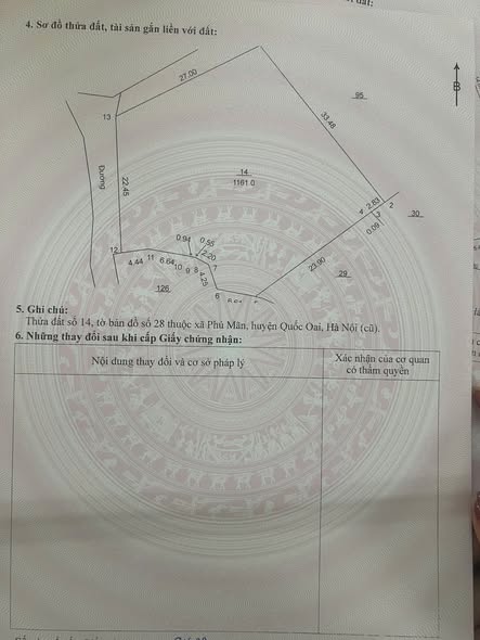 Bán Đất Phú Mãn Quốc Oai 2247m² - Tiềm Năng Tăng Giá Vượt Trội!