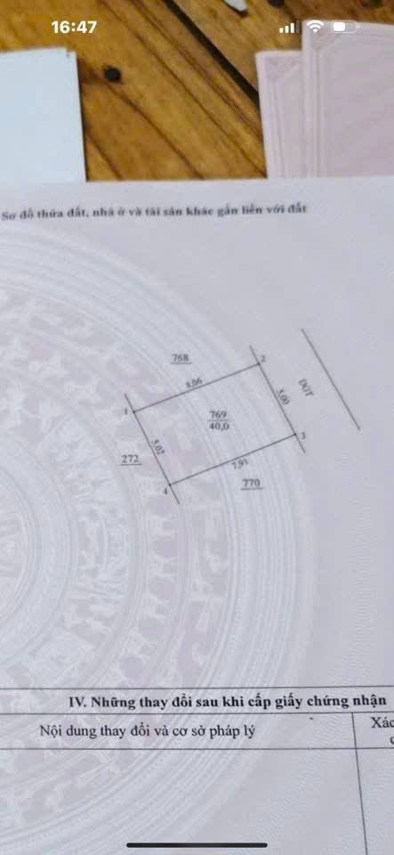 Đất nền Trung Châu Đan Phượng 40m² - Đường to ô tô vào tận đất!