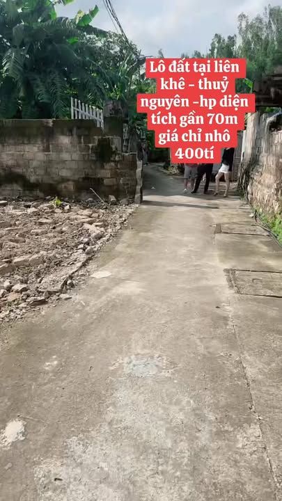 Đất nền Liên Xuân, Thủy Nguyên 64m² - Tiềm năng tăng giá vượt trội!