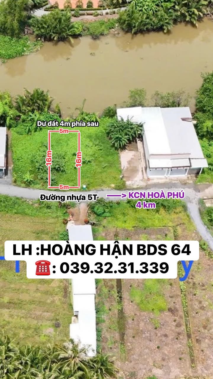 Đất nền Tam Bình Vĩnh Long 78m² - 330 triệu - Sổ đỏ chính chủ!