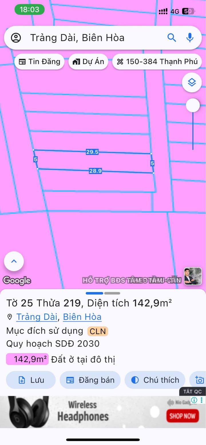 Bán Gấp Đất Vàng 150m² Trảng Dài, Biên Hòa - Sổ Riêng, Giá 1.55 Tỷ