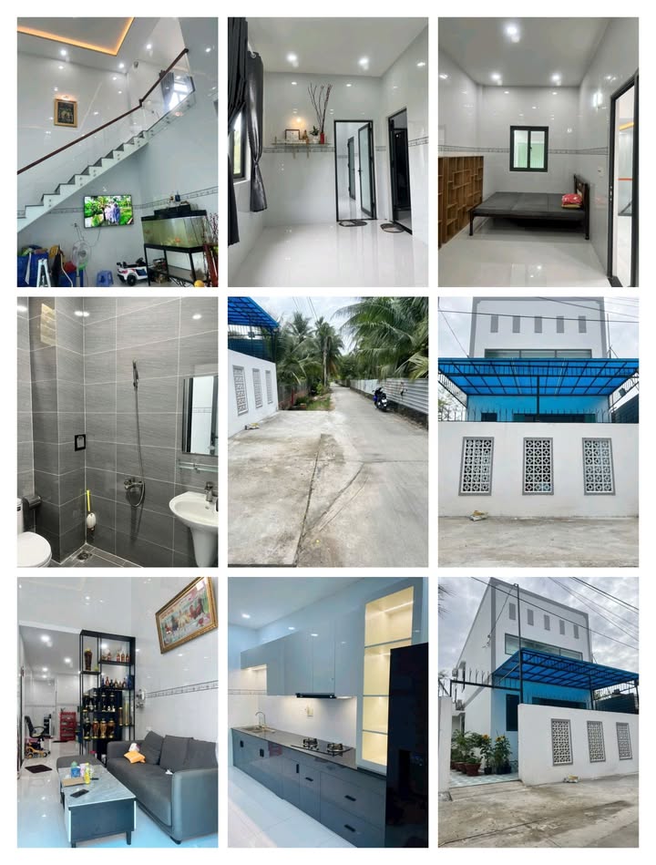 Nhà 133.6m² Tân Thạch, Bến Tre - Ô tô vào nhà, Hướng Tây