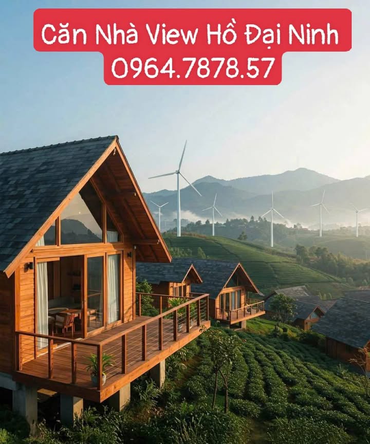 Bán đất nghỉ dưỡng view Hồ Đại Ninh 7500m² - Đức Trọng, Lâm Đồng