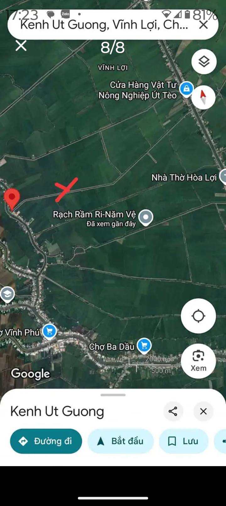 Đất Ruộng Châu Thành An Giang 12.200m² 1.988 Tỷ - Đầu Tư Sinh Lời