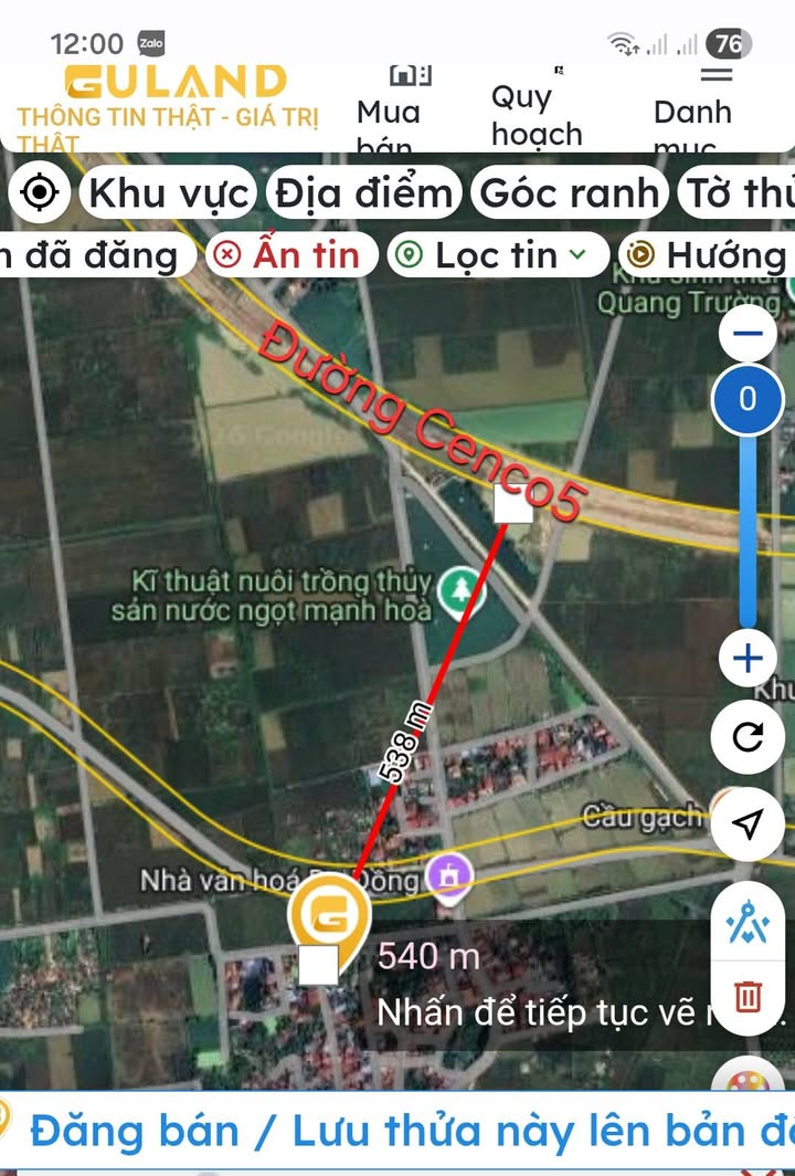 Đất nền Đại Hùng Ứng Hòa 297m² - Vị trí đẹp, tiềm năng sinh lời cao!