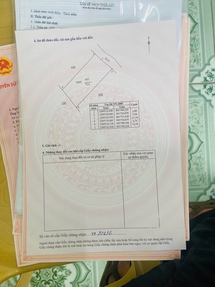 Bán đất Vũ Thư Thái Bình 77m² giá 3xx triệu - Sổ đỏ chính chủ
