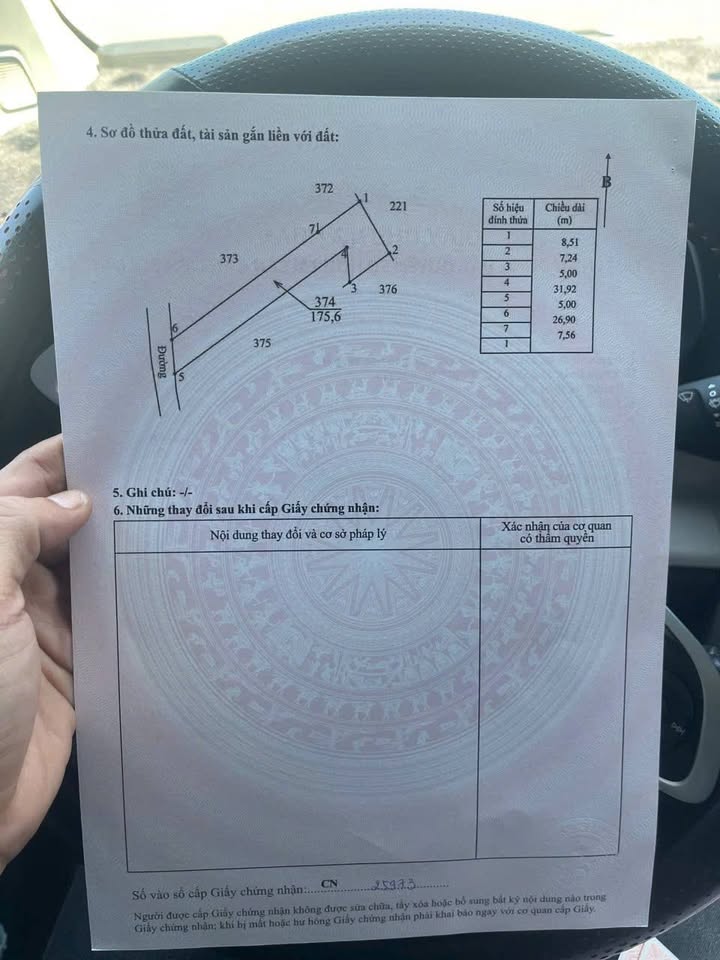 Đất nền Đá Bạc Châu Đức 220m² giá 495 triệu - Sổ hồng sẵn sang tên ngay!