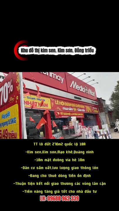 Nhà Mặt Tiền QL 18A Đông Triều 270m² - Dòng Tiền 20 Triệu/Tháng