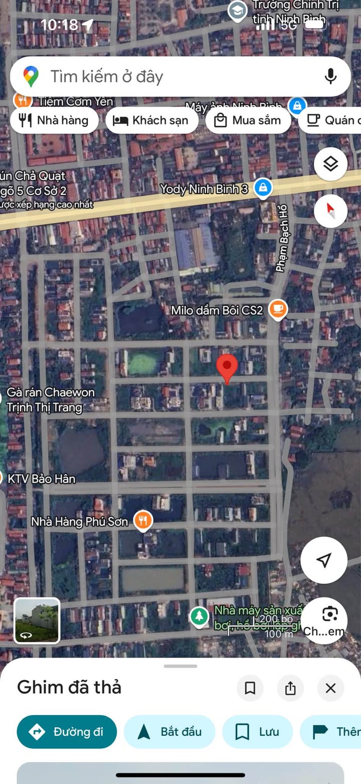 Đất nền KĐT Phong Sơn Nho Quan 228m² - Sổ đỏ chính chủ