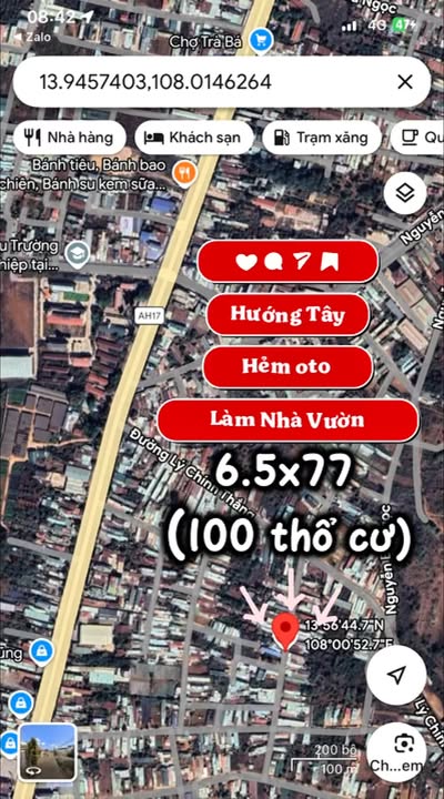 Đất vườn Pleiku 501m² hẻm Lý Chánh Thắng - Sổ đỏ chính chủ!