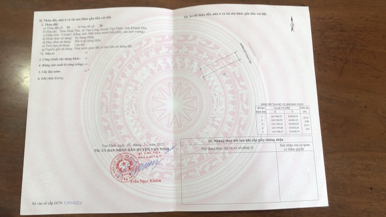 Đất nền 114m² trung tâm PK8, Vạn Long - Sổ đỏ đấu giá, chỉ 1.x tỷ