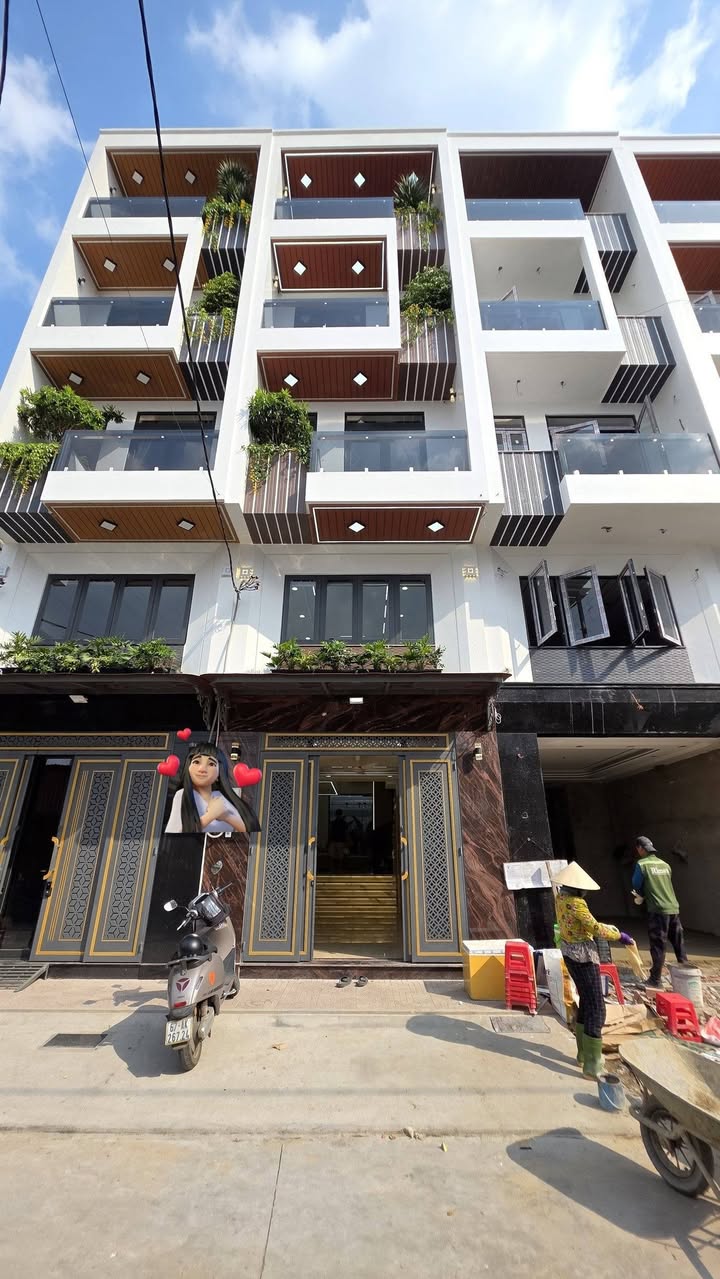 Nhà Phố 4x20m, 5 Tầng Thang Máy, Sát Aeon Mall Tân Phú - 9.8 Tỷ