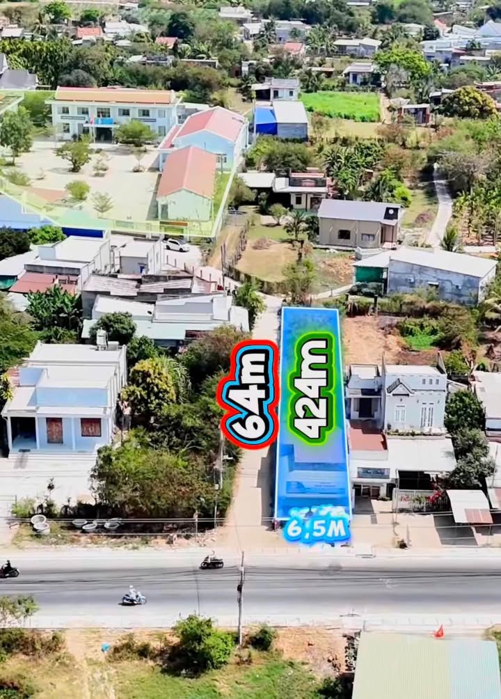 Bán Đất Mặt Tiền QL28, Ma Lâm 424m² (72m² Thổ Cư) - Giá 2.7 Tỷ