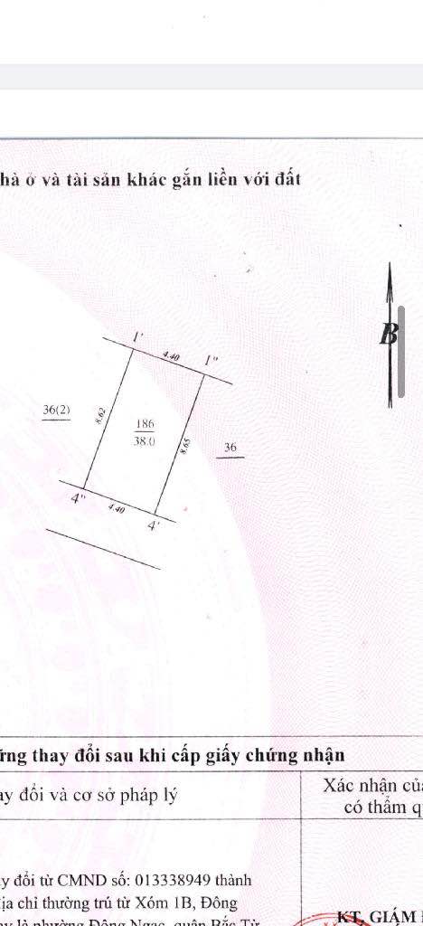 Bán nhà Đông Ngạc 38m² 9 tỷ - Ô tô vào tận nhà!