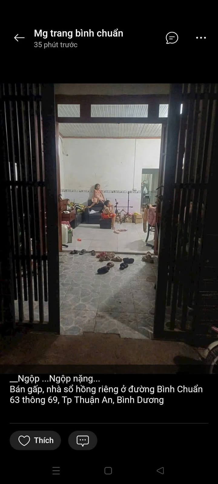 Nhà Riêng Bình Chuẩn, Thuận An 52m² - Bán Gấp, Sổ Hồng Sẵn!