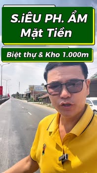 Mặt Tiền ĐT830 Cần Đước: Biệt thự 1000m² Kèm Kho Xưởng - Kinh Doanh/Ở Ngay!
