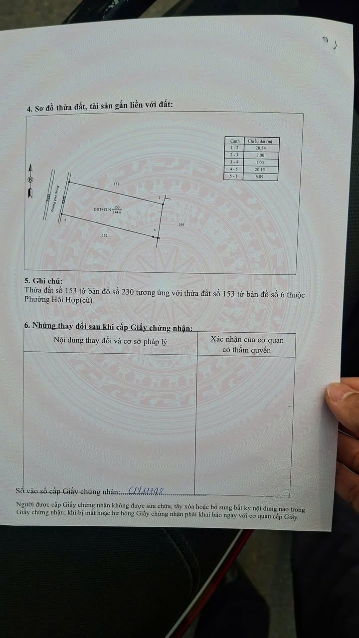 Đất nền Làng Tiên, Hội Hợp, Vĩnh Yên 144.6m² - Đường to ô tô