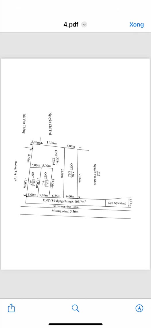 Đất nền Thôn Trực Trang 64m² - Sổ đỏ chính chủ, giá F0!