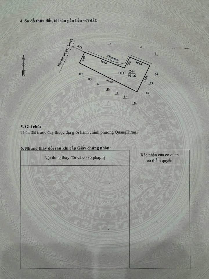 Bán đất Quảng Hưng TP. Thanh Hóa 300m² - Sổ đỏ chính chủ giá tốt