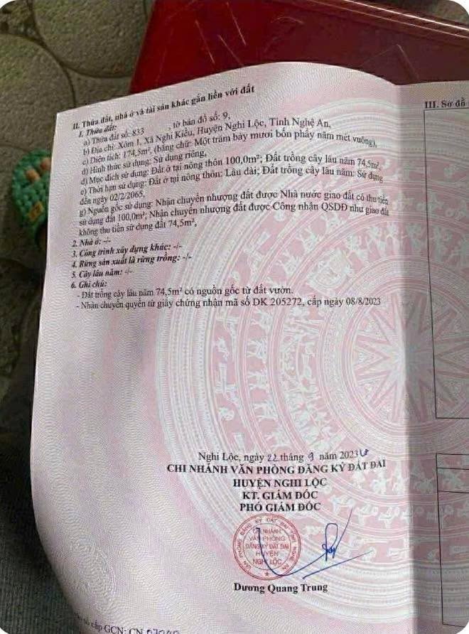 Đất nền Nghi Kiều Nghi Lộc 175m² chỉ 500 triệu - Sổ đỏ chính chủ!