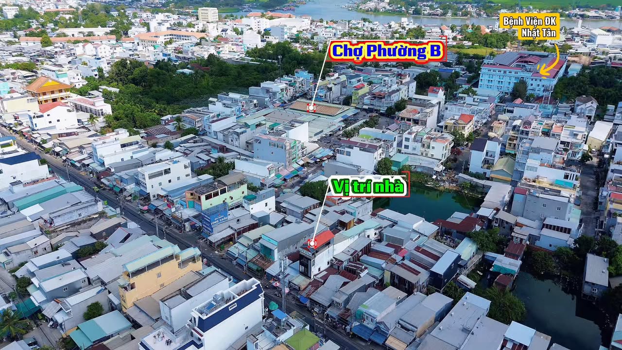 Nhà Phố 2 Mặt Tiền Thủ Khoa Huân Châu Đốc 137m² - Giá Đầu Tư Hiếm Có