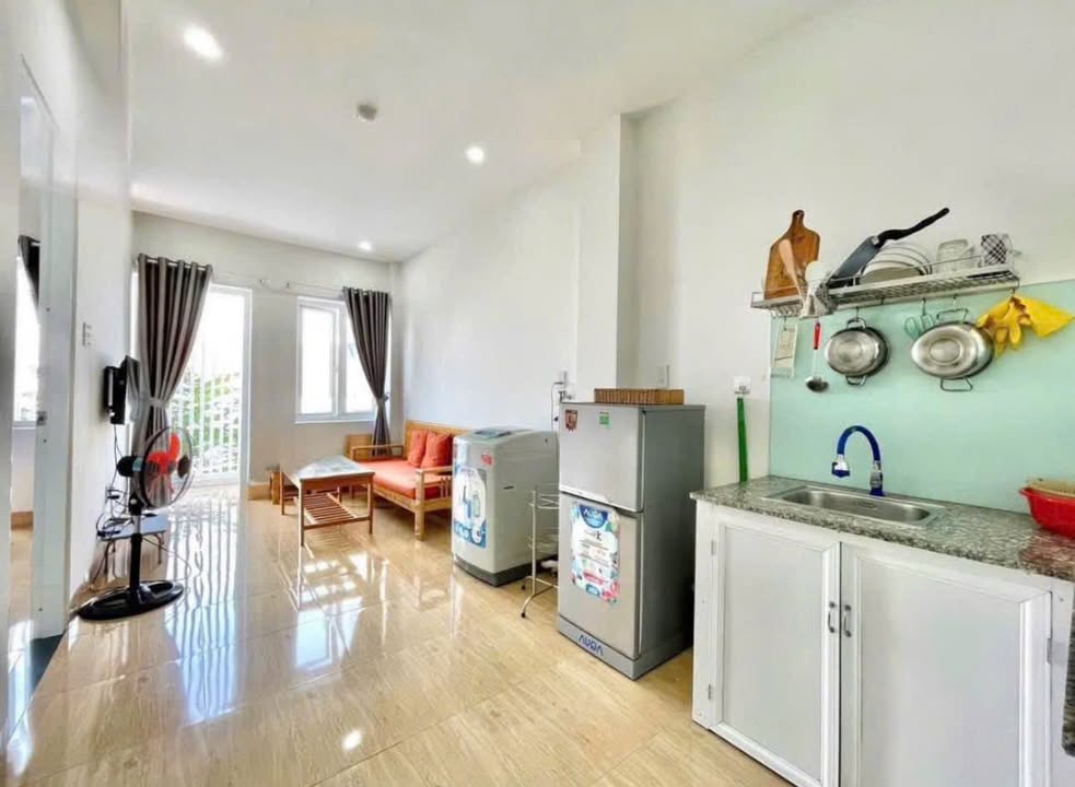 Thuê Căn Hộ Phước Hải Nha Trang 35m² 6.5 Triệu Full Nội Thất